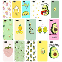 Load image into Gallery viewer, 96AA Cute cartoon avocado Soft Silicone Tpu Cover phone Case for Huawei Honor 7A PRO 5.45 5.7 7C 7X Y5 2018