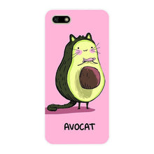 Load image into Gallery viewer, 96AA Cute cartoon avocado Soft Silicone Tpu Cover phone Case for Huawei Honor 7A PRO 5.45 5.7 7C 7X Y5 2018