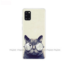 Load image into Gallery viewer, Silicon Case For Samsung Galaxy A31 Case For Samsung A31 A 31 SM-A315F Phone Cover Soft TPU Coque Capa Bumper 6.4"Protective Bag