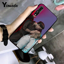 Load image into Gallery viewer, Romance Club TPU black Phone Case Shell for Huawei P20 pro lite P30 pro lite P smart 2019 P smart Z Y7 2019 Y6 2018