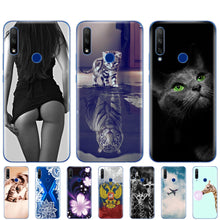 Load image into Gallery viewer, silicon case for huawei honor 9x Case Soft TPU phone Back Cover for honor 9x premium Fingerprint Hole Russian 5.69 inch Coque
