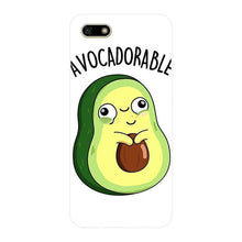 Load image into Gallery viewer, 96AA Cute cartoon avocado Soft Silicone Tpu Cover phone Case for Huawei Honor 7A PRO 5.45 5.7 7C 7X Y5 2018
