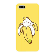 Load image into Gallery viewer, 96AA Cute cartoon avocado Soft Silicone Tpu Cover phone Case for Huawei Honor 7A PRO 5.45 5.7 7C 7X Y5 2018
