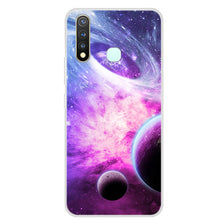 Load image into Gallery viewer, Silicone Case For TECNO Spark 4 Soft Art Print Back Cover For TECNO Spark4 Clear bumper Phone Case For TECNO Camon 12 air Coque
