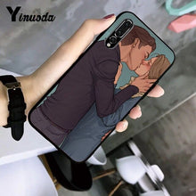 Load image into Gallery viewer, Romance Club TPU black Phone Case Shell for Huawei P20 pro lite P30 pro lite P smart 2019 P smart Z Y7 2019 Y6 2018
