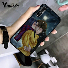 Load image into Gallery viewer, Romance Club TPU black Phone Case Shell for Huawei P20 pro lite P30 pro lite P smart 2019 P smart Z Y7 2019 Y6 2018
