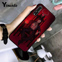 Load image into Gallery viewer, Romance Club TPU black Phone Case Shell for Huawei P20 pro lite P30 pro lite P smart 2019 P smart Z Y7 2019 Y6 2018
