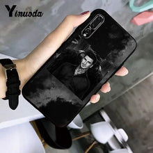 Load image into Gallery viewer, Romance Club TPU black Phone Case Shell for Huawei P20 pro lite P30 pro lite P smart 2019 P smart Z Y7 2019 Y6 2018
